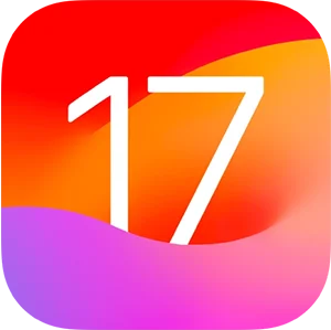 Apple iOS 17 icon