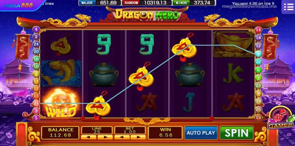 Dragon Hero Wild win