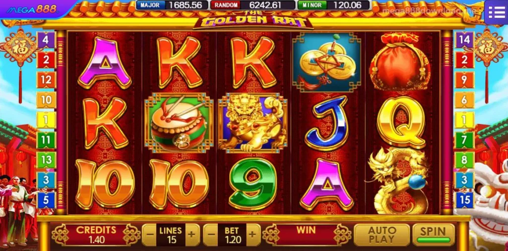 Mega888 Download The Golden Rat gameplay