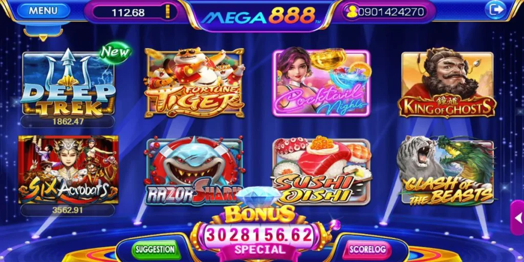 slot game from mega888 malaysia