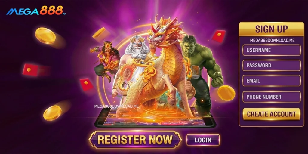 Mega888 Malaysia official registration portal